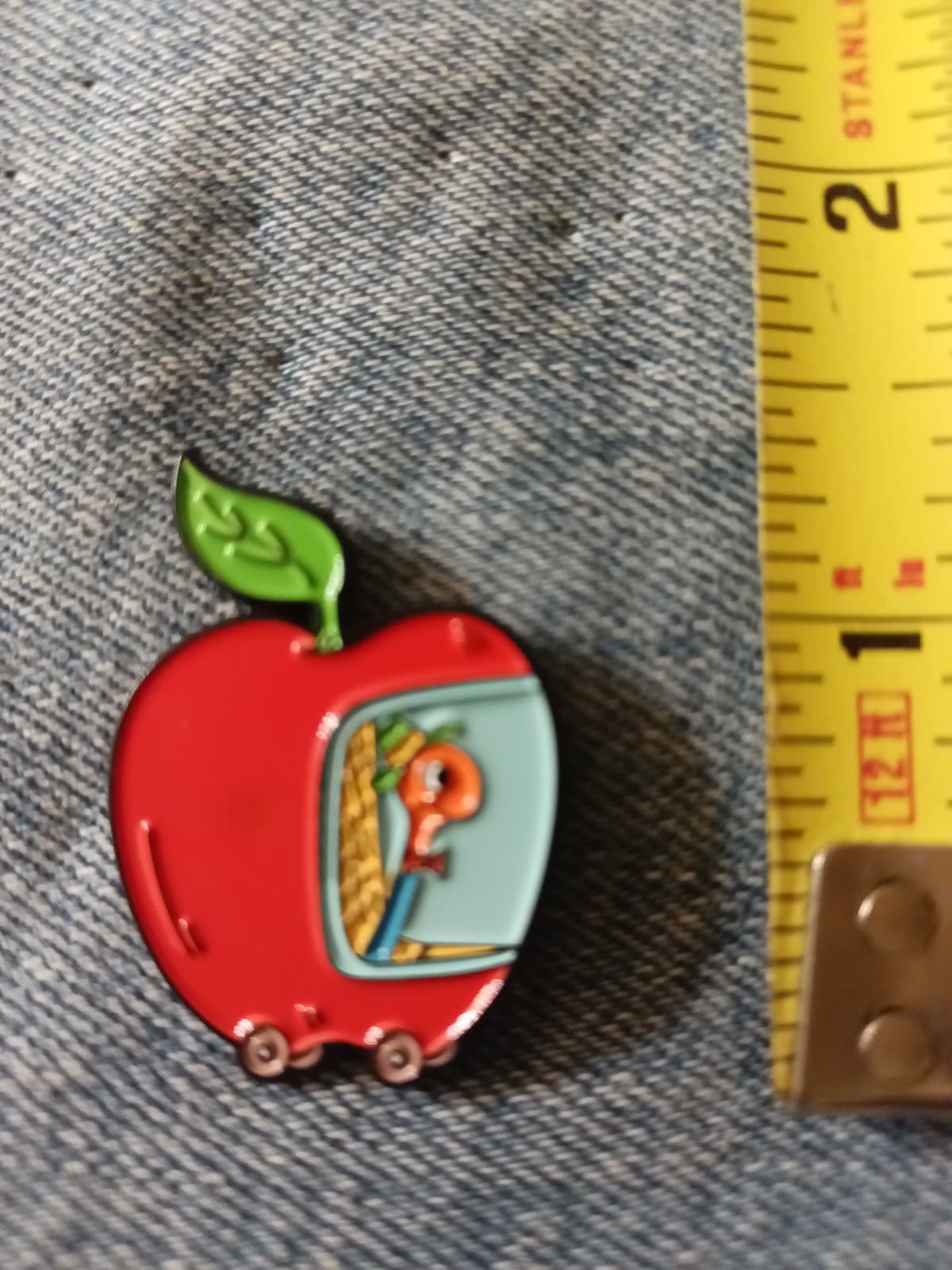 LOWLY WORM- ENAMEL PIN-SHIP ALL THE PINS YOU BUY FOR $4.99 VISIT OUR STORE 2