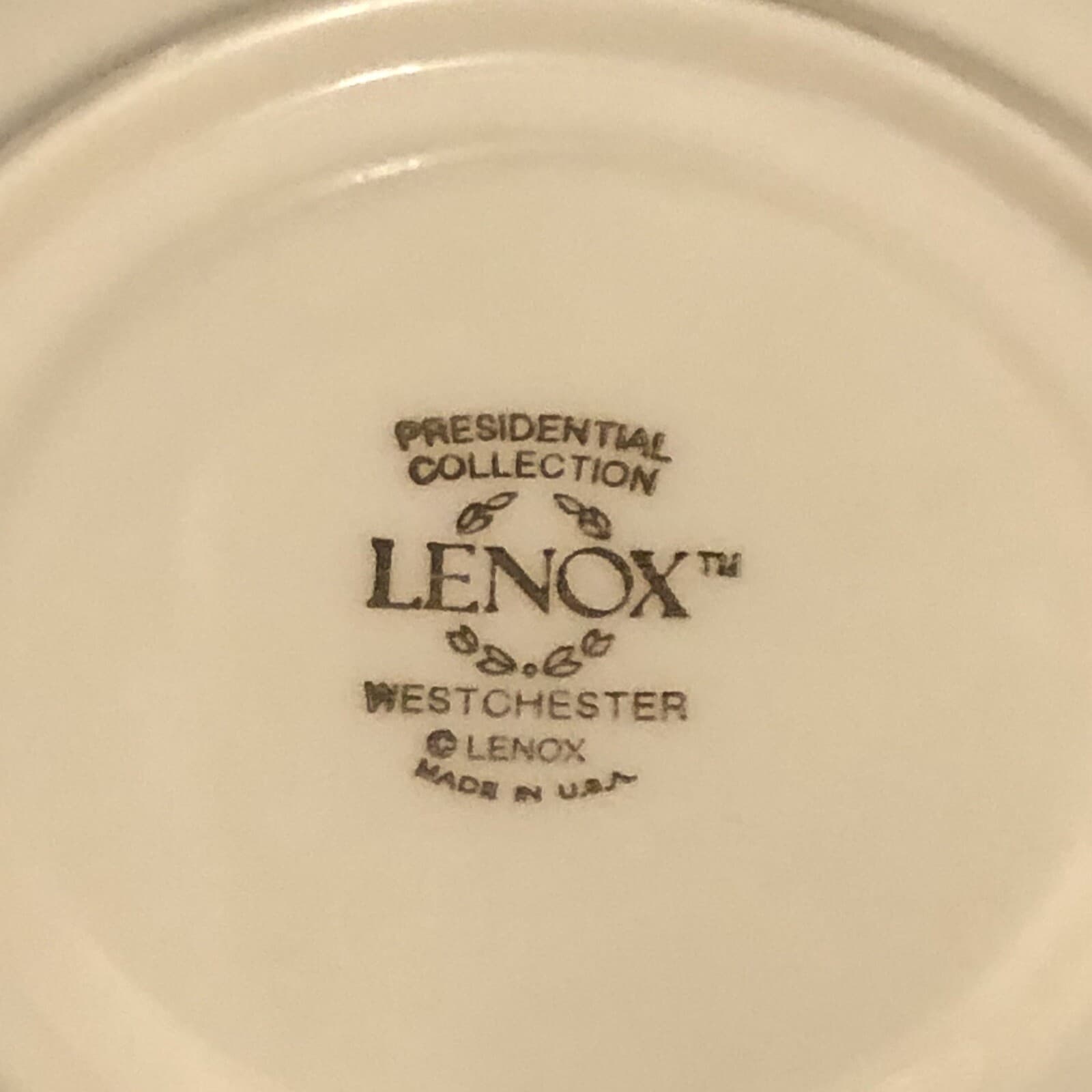 Vintage Lenox Westchester Footed Cup & Saucer Set w/Golden Encrusted Band 5