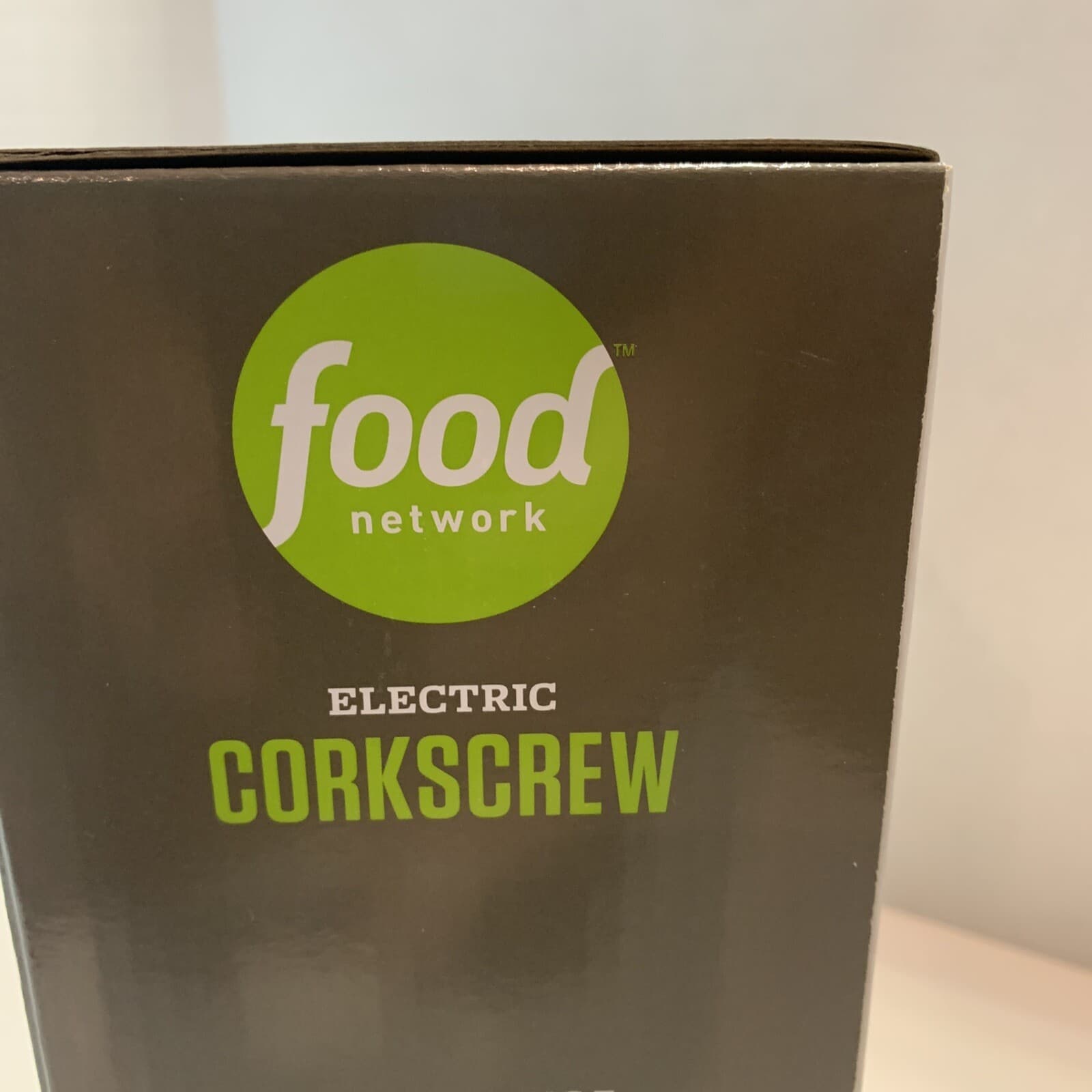Food Network Electric Corkscrew New In Box With Storage Stand And Foil Cutter 5