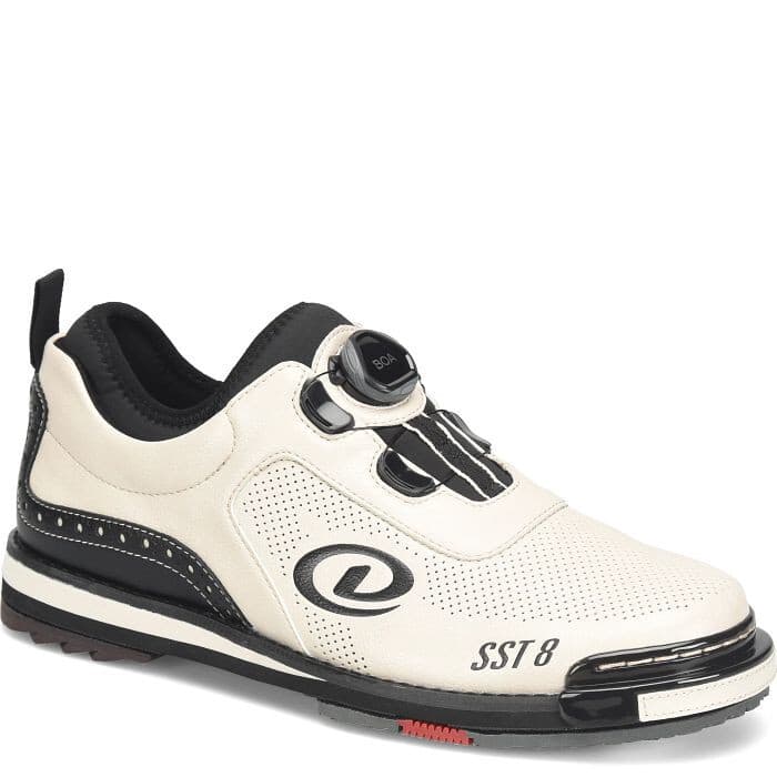 MENS DEXTER SST 8 BOA MC PARCHMENT/BLACK BOWLING SHOES - SIZE 9 1/2 BRAND NEW 2