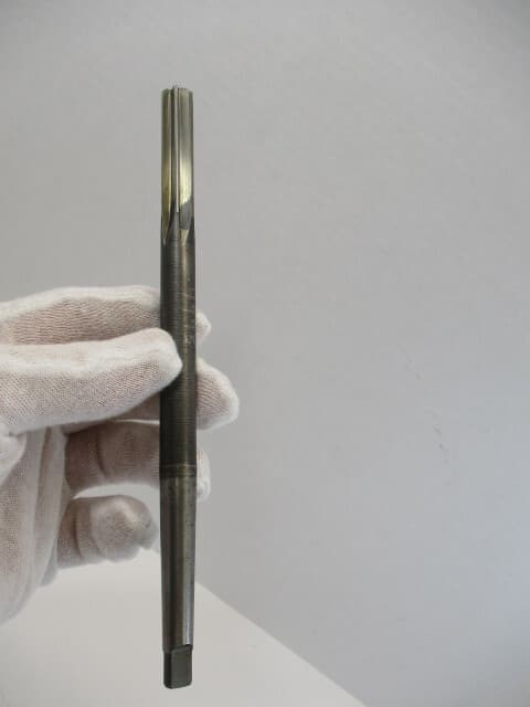 1/2" Machinist REAMER .4995" x 8" Long # 1 Morse Taper Shank 1/2" Undersized VG 3
