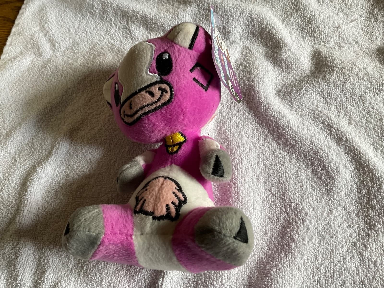 UB Funkeys Berger Pink Cow 2008 Target Exclusive Plush NWT 2