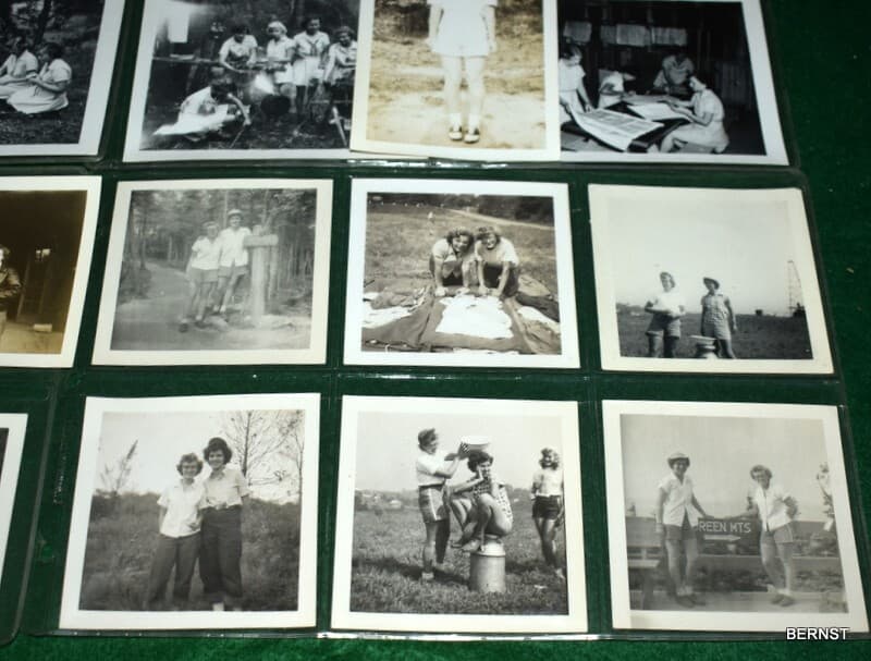c. 1960'GIRL SCOUT PHOTO LOT - ALL STATES ENCAMPMENT 6