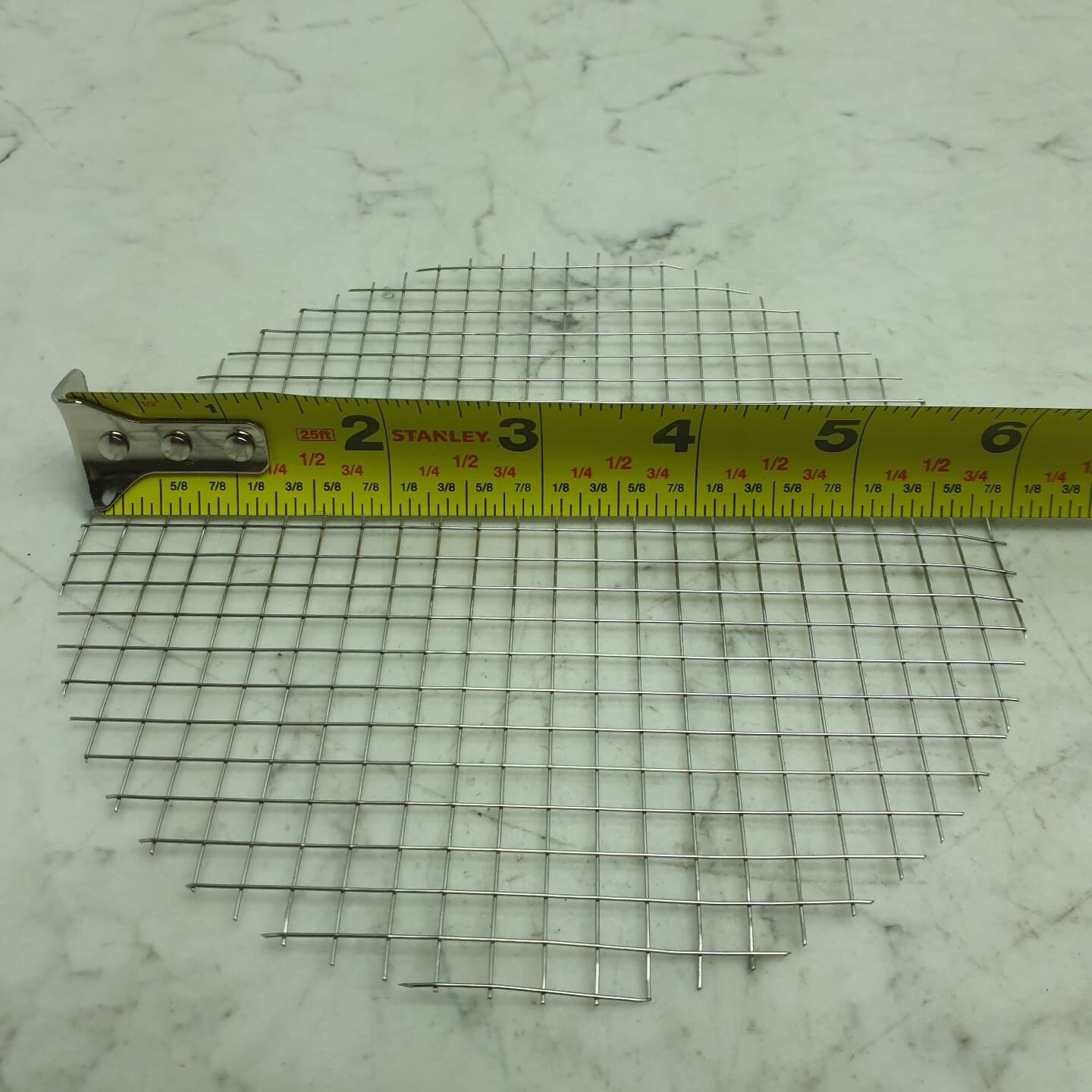 100 Pack 6" Stainless Steel Welded Wire 4 Mesh Circles .023" 304SS 6215009D 5