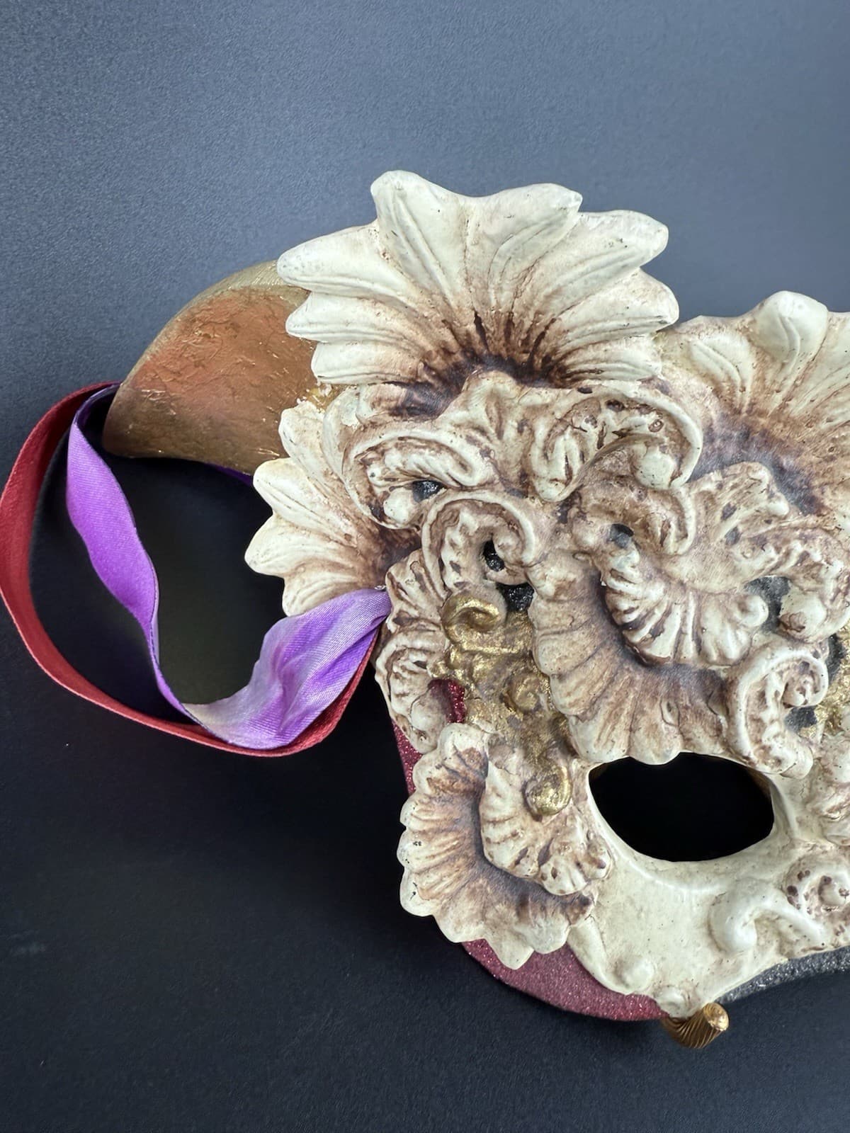 Katherine's Collection MASQUERADE MASK MARDI GRAS Resin Mask 4