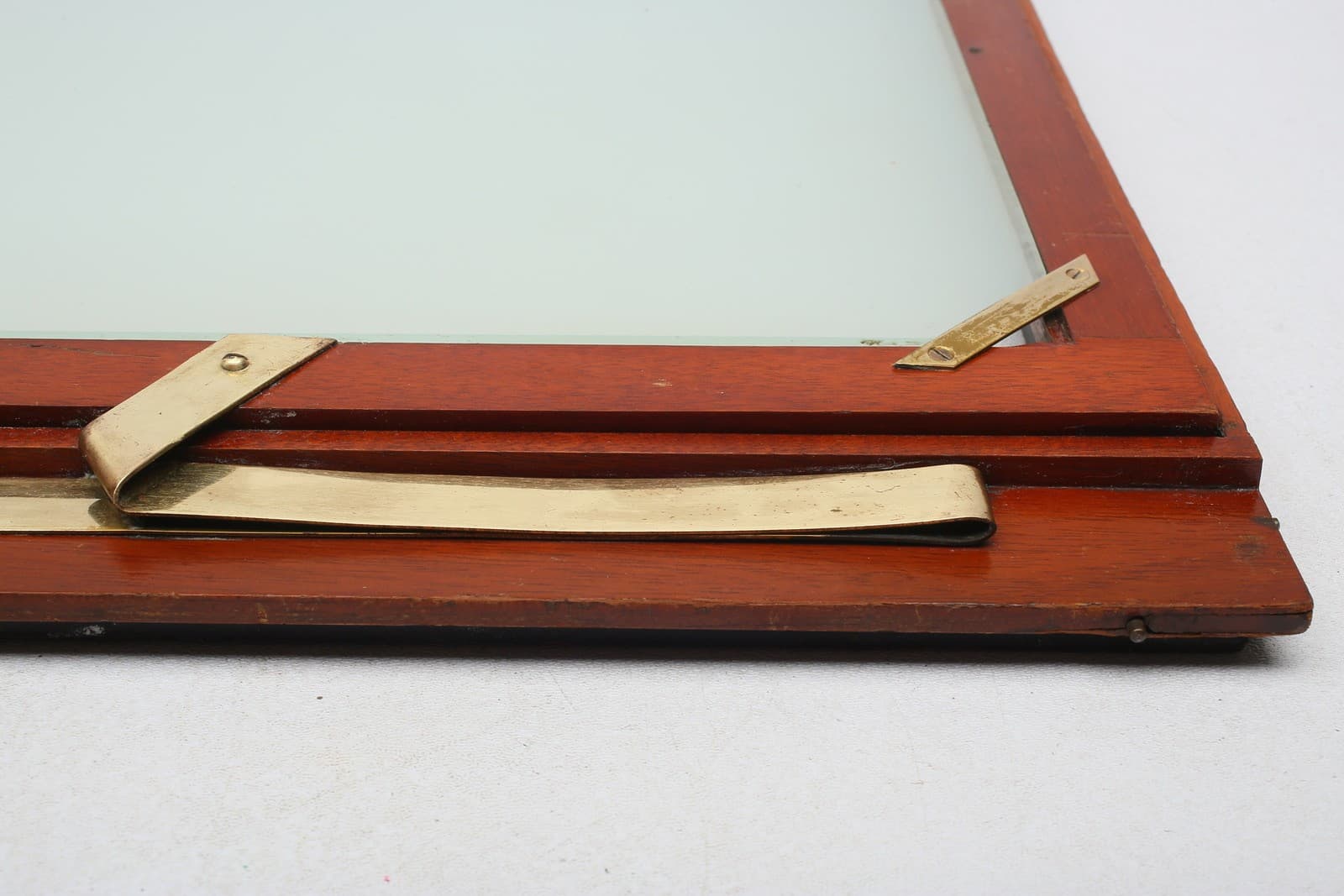 11x14 inch View Camera back+Wood+Brass+Ground Glass+16x16 inch frame+Works+NICE 4