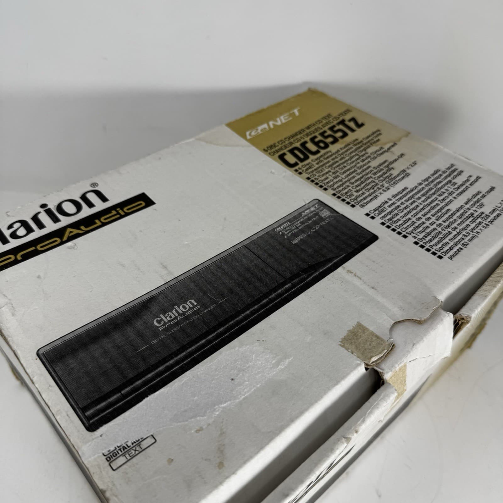 Clarion CDC655Tz 6-CD Changer Magazine NEW - Open box - SEALED contents 5