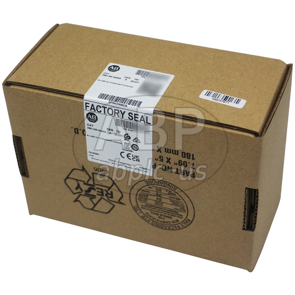 New Allen-Bradley 2080-L50E-24QWB Micro850 24 I/O EtherNet/IP Controller