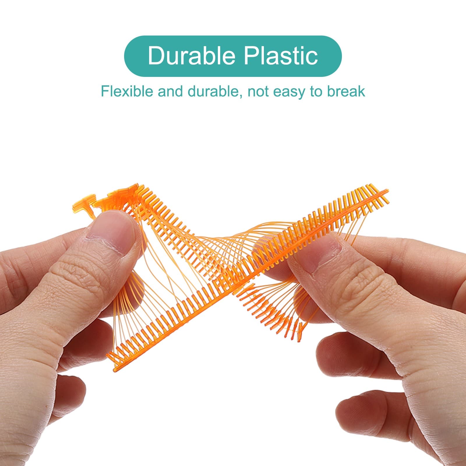 5000pcs 25mm Tagging Fasteners Clothing Tag Barbs Attachments Price Tag Orange 4