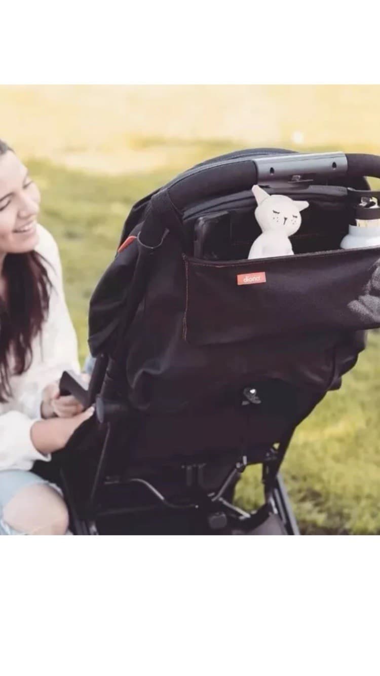 Diono Buggy Buddy Universal Stroller Organizer Insulated Drink Pockets/Cargo Bin 2