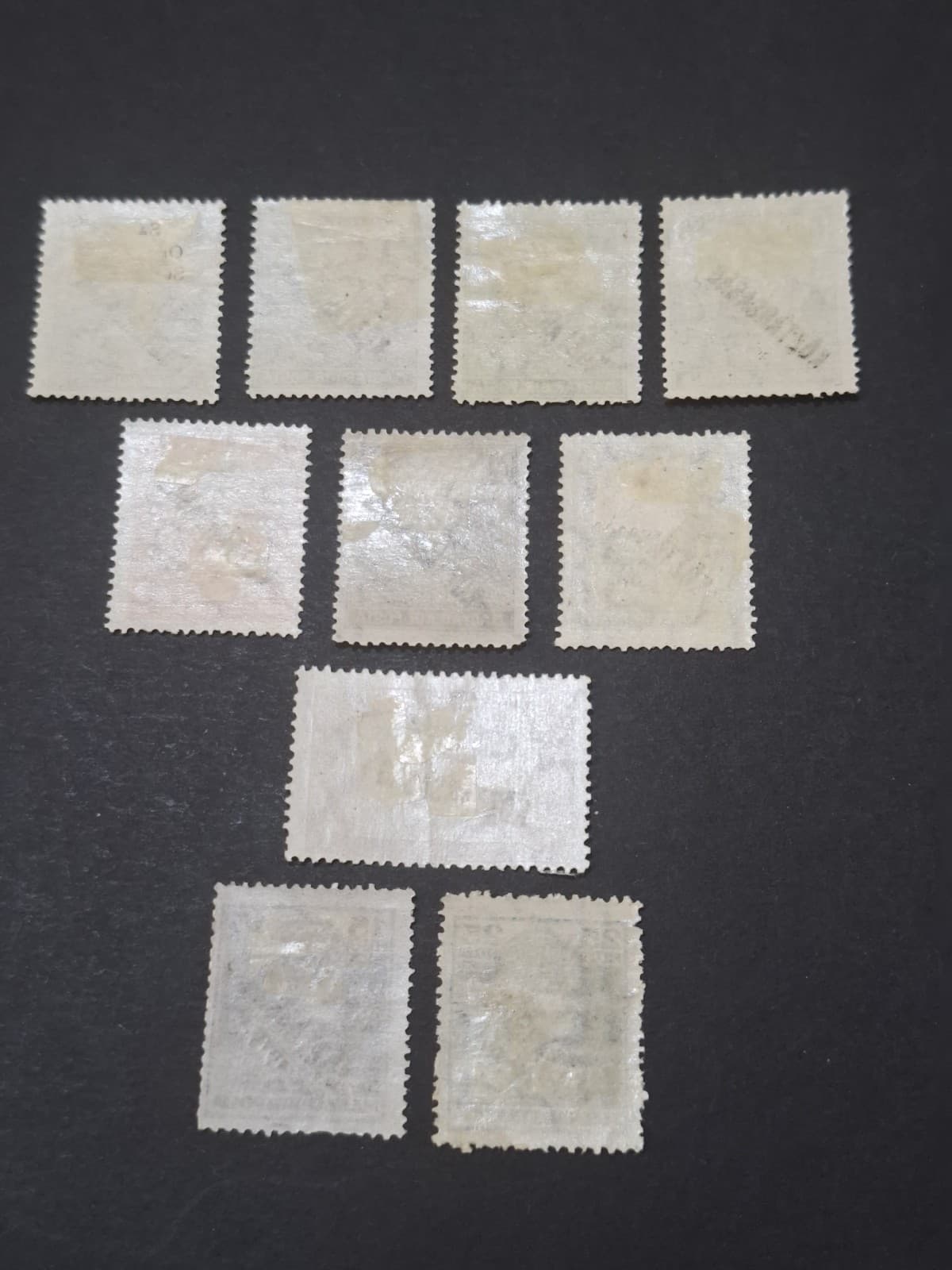 Hungary Occupation Serbia 1919 Banat Bacska Koztarsasag * MH Selection 10 Pcs 5