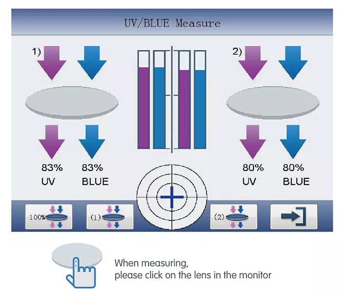 7" Touch Screen Optic Auto Lensmeter Lensometer PD+UV /w Thermal Printer AL-E35 6