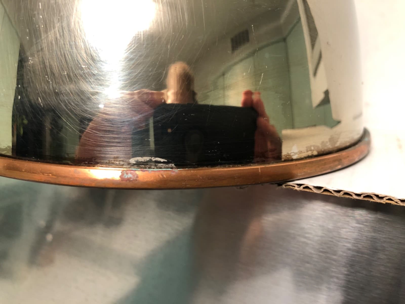 REIN KUPFER  PLANBODEN MCM TEA KETTLE PINK HANDLE COPPER BOTTOM 5