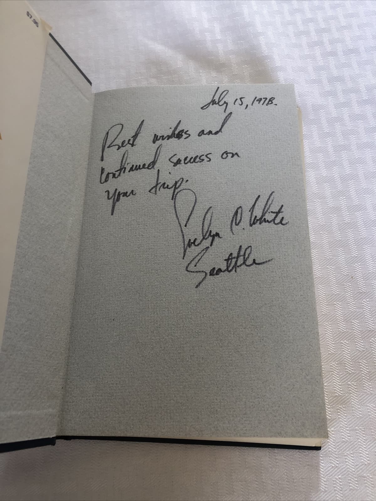 1975 BERTA ORNELAS COME DOWN FROM THE MOUND SIGNED BOOK BY EVELYN CORLISS WHITE 2