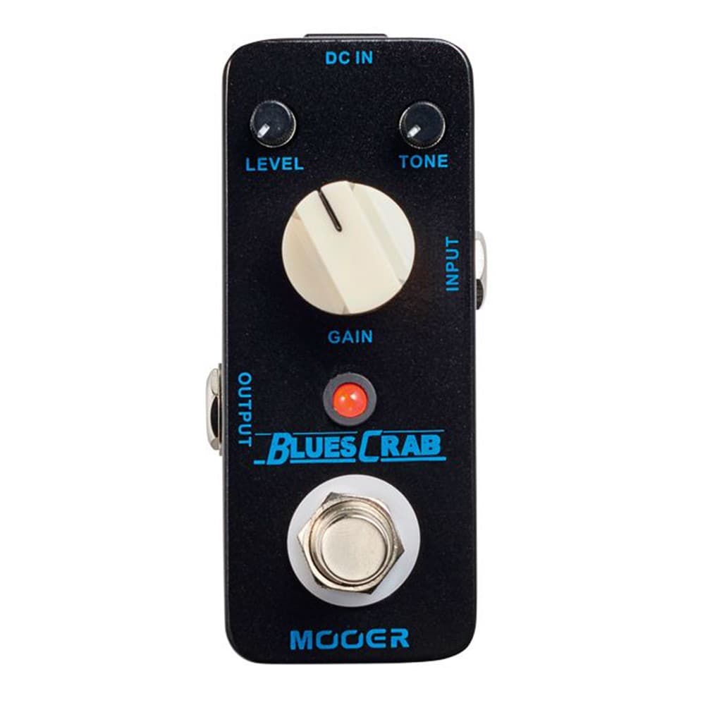 MOOER Blues Crab Overdrive Guitar Effect Pedal Classic Blues Overdrive Pedal 3