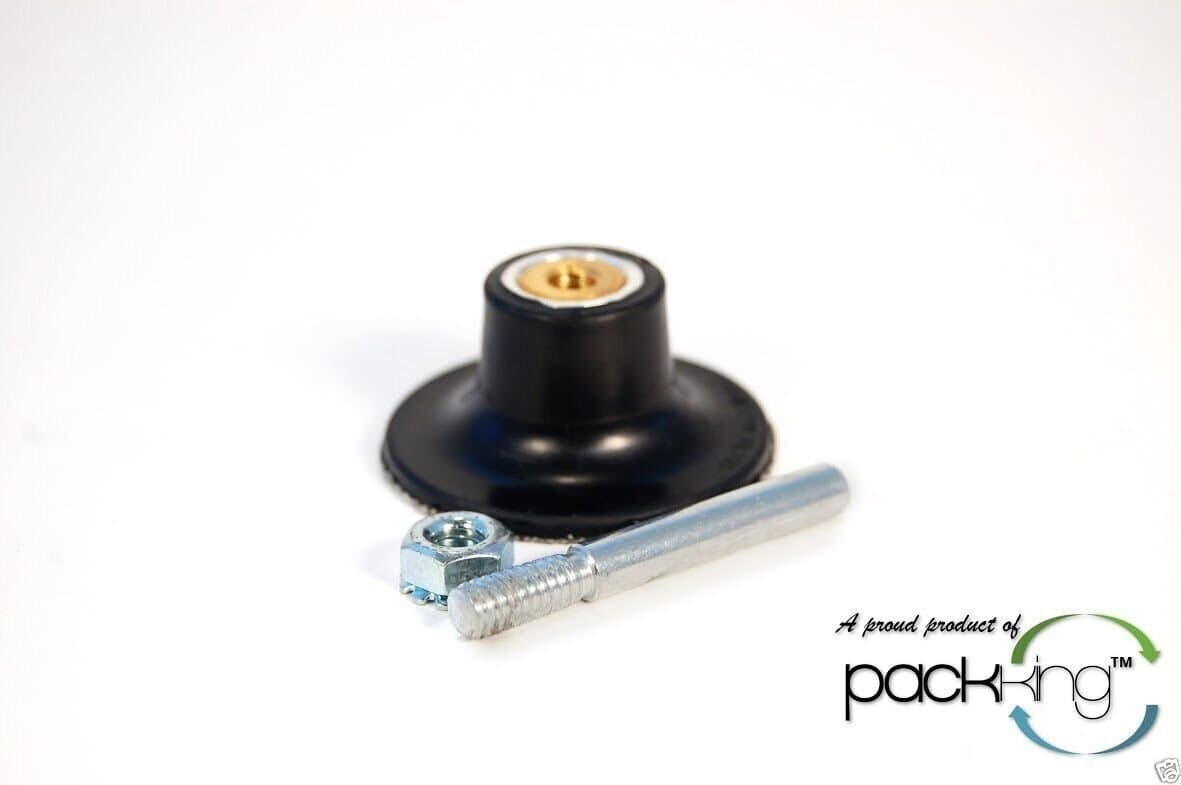 2IN SANDING & POLISHING MANDREL - DRILL ROTARY SANDING PADS QUICK CHANGE 3