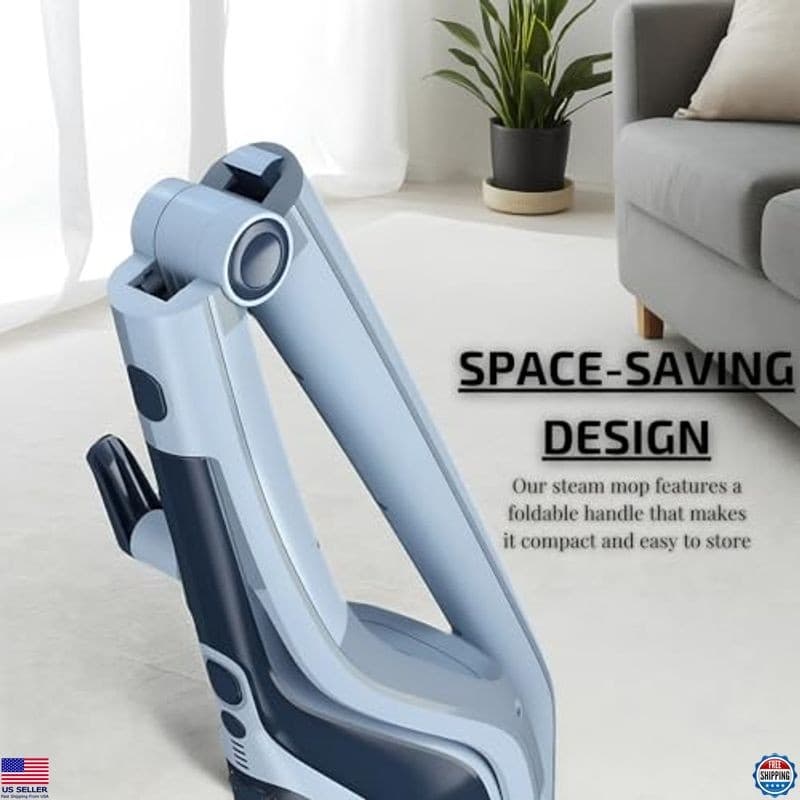 OVENTE ST505BL 10-in-1 Steam Mop - Handheld Steamer, Detachable, 400ml Tank 4