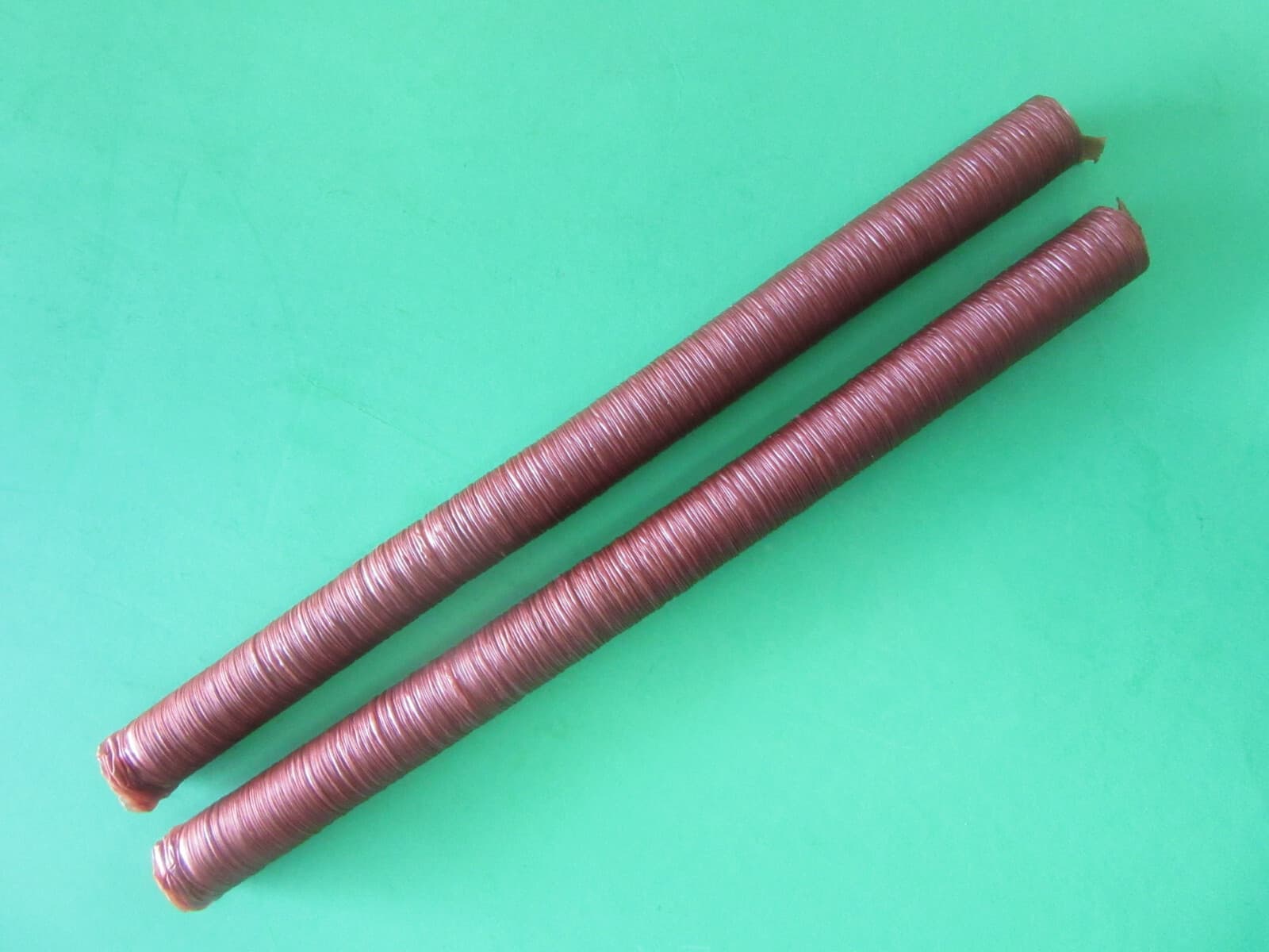 2-pack Slim 17 mm collagen snack stick casings for 18 lb of sausage.  Edible 3