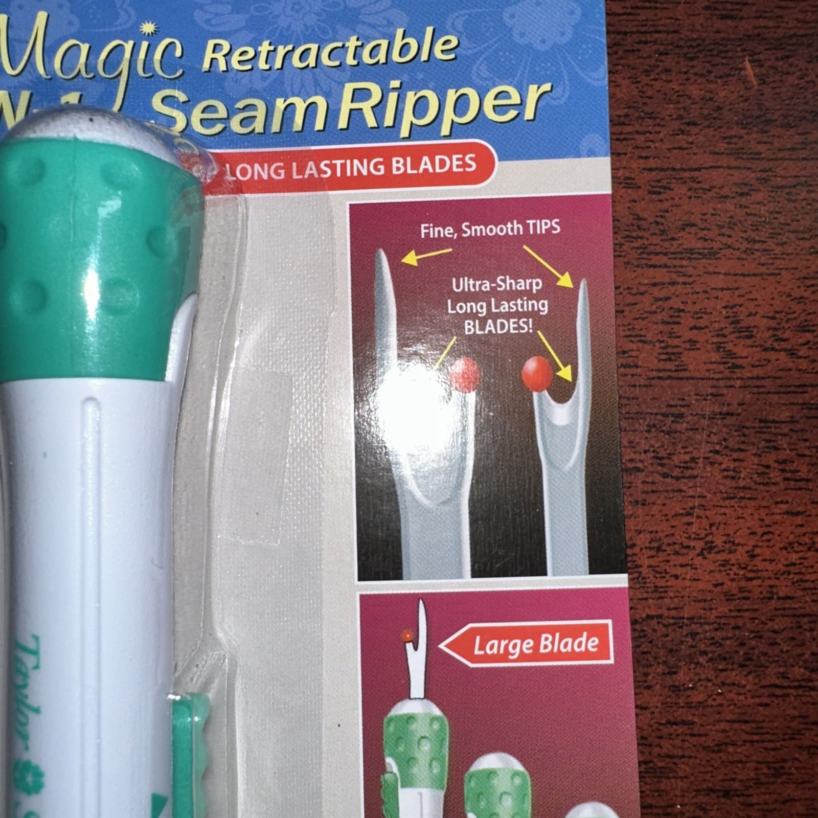 Taylor Seville Magic Retractable 2-In-1 SeamRipper 2