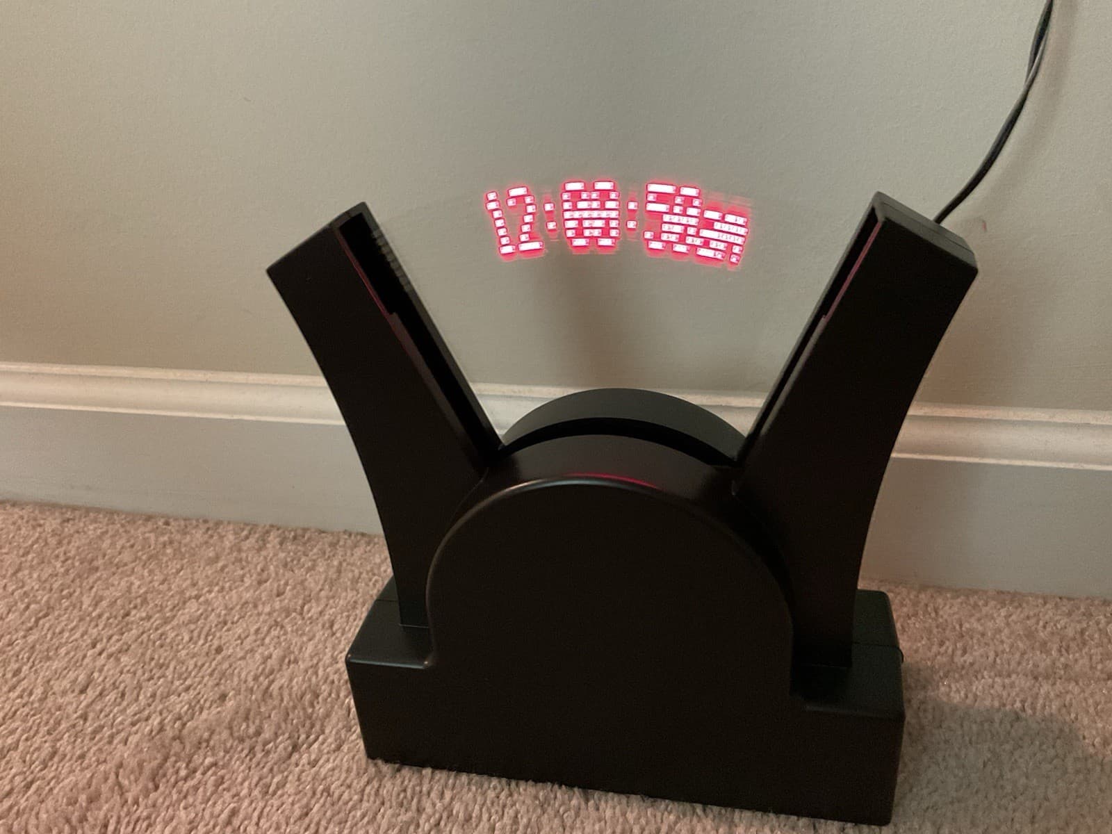 READ! Programmable Message Clock LED Display Floating Message TDE Systems