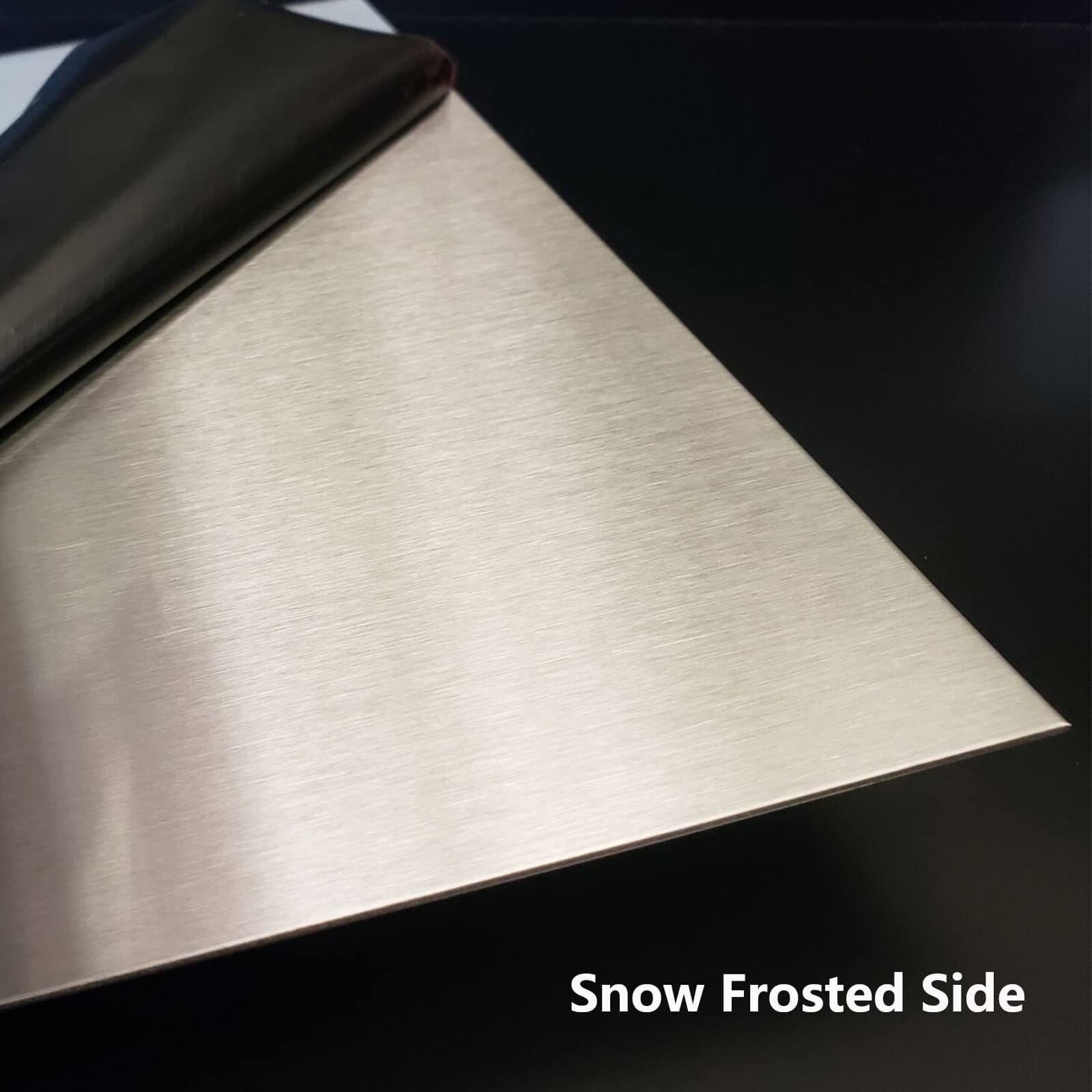 Stainless Steel Mirror Sheets 12” x 12” Thin Metal Plates for DIY & Crafting 5