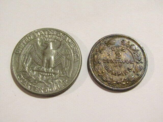 Honduras 1939 2 Centavos Coin 3