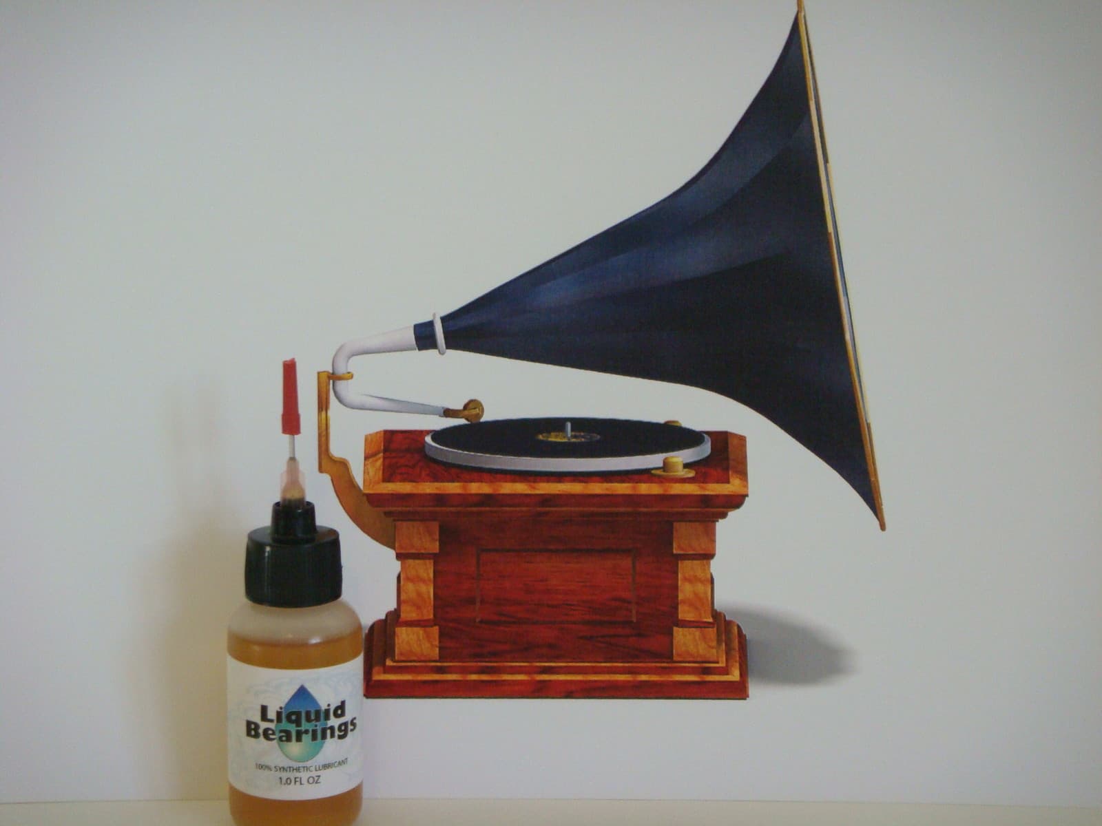 Liquid Bearings, BEST 100%-synthetic oil for Columbia phonograph, READ THIS! 2