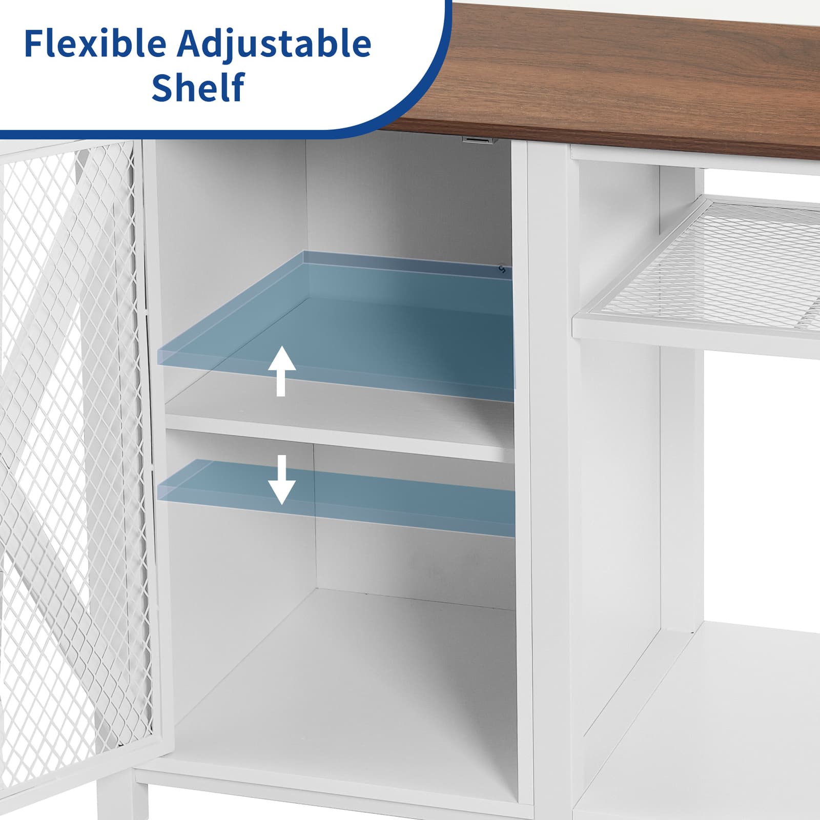 Farmhouse Aquarium Stand for 75 Gallon Tank w/ Storage Power Outlets Turtle Tank 5