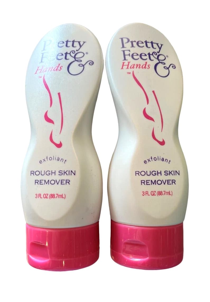 Pretty Feet and Hands Rough Skin Remover 3oz ( 2 bottles ) /