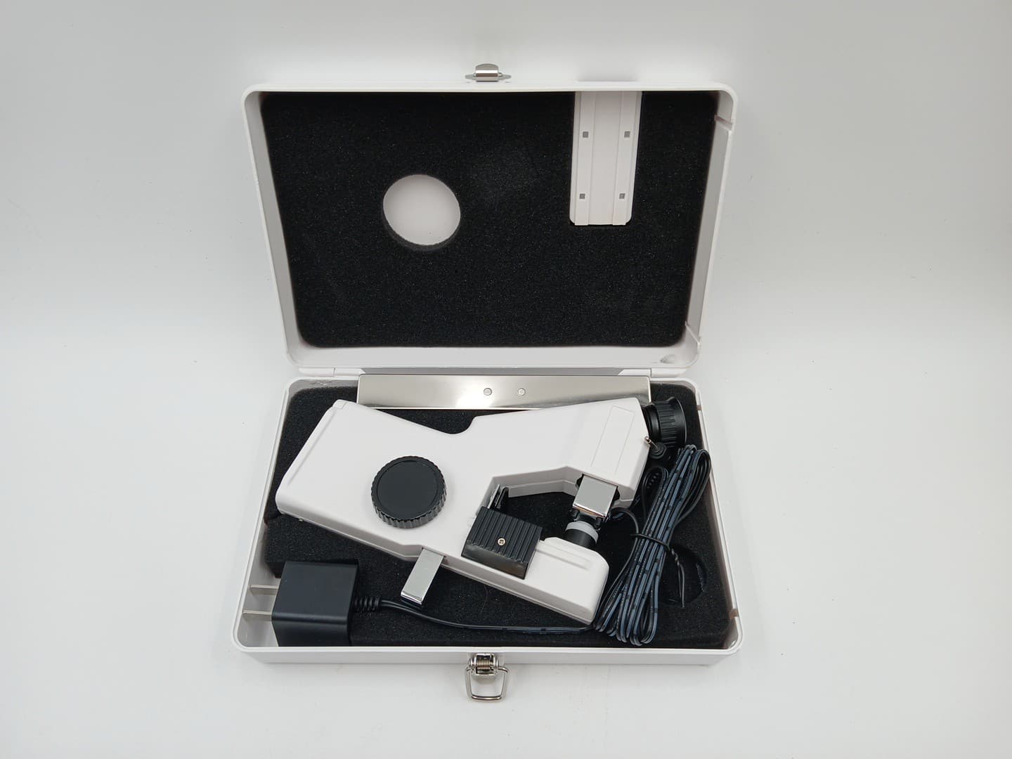 Optical Lensometer Manual Focimeter Portable Lens Meter Optometry Machine 0/15D