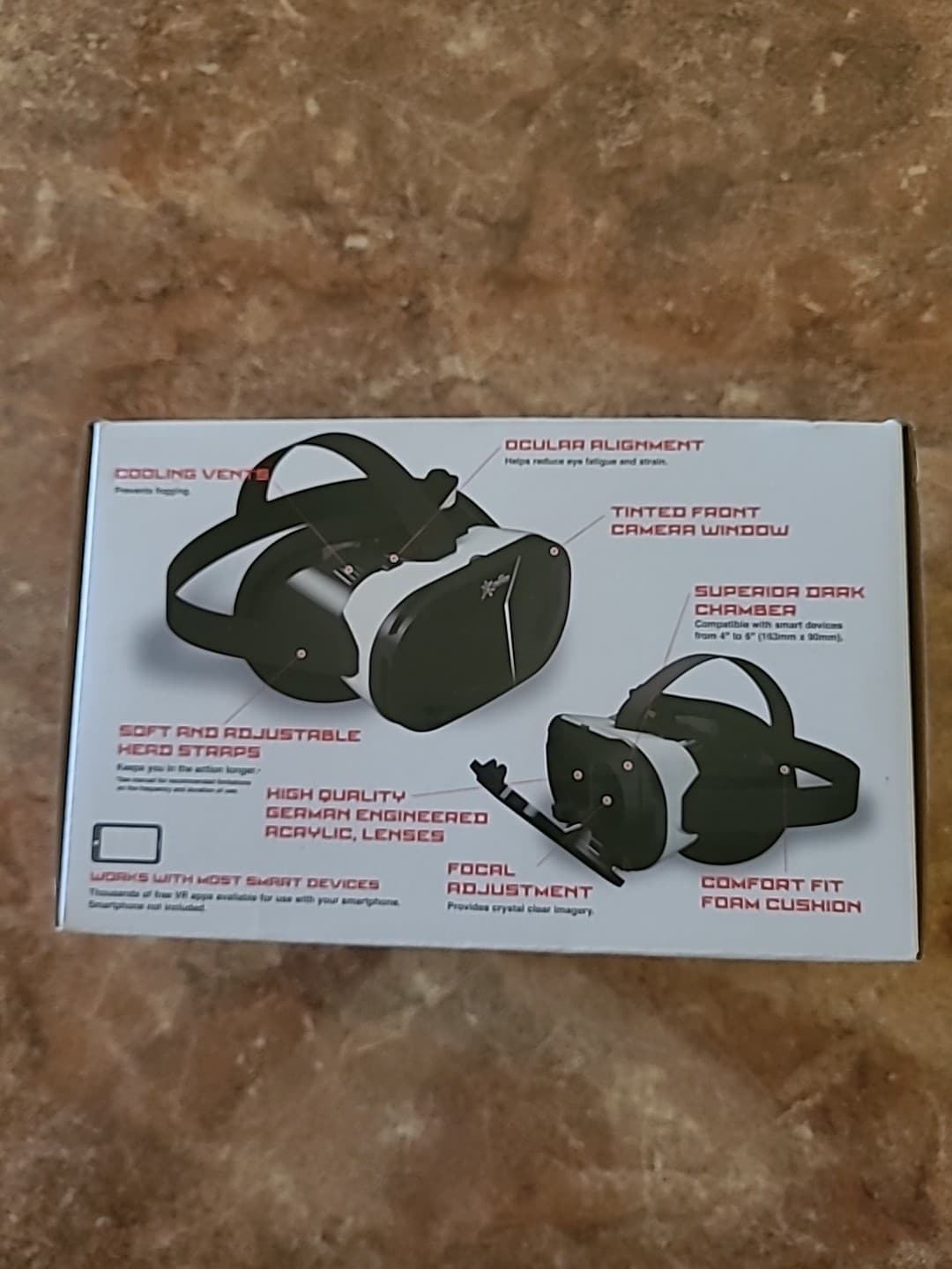 AS SEEN ON TV!Dynamic Virtual Viewer DVV 3D Glasses Smartphone Virtual Headset 4