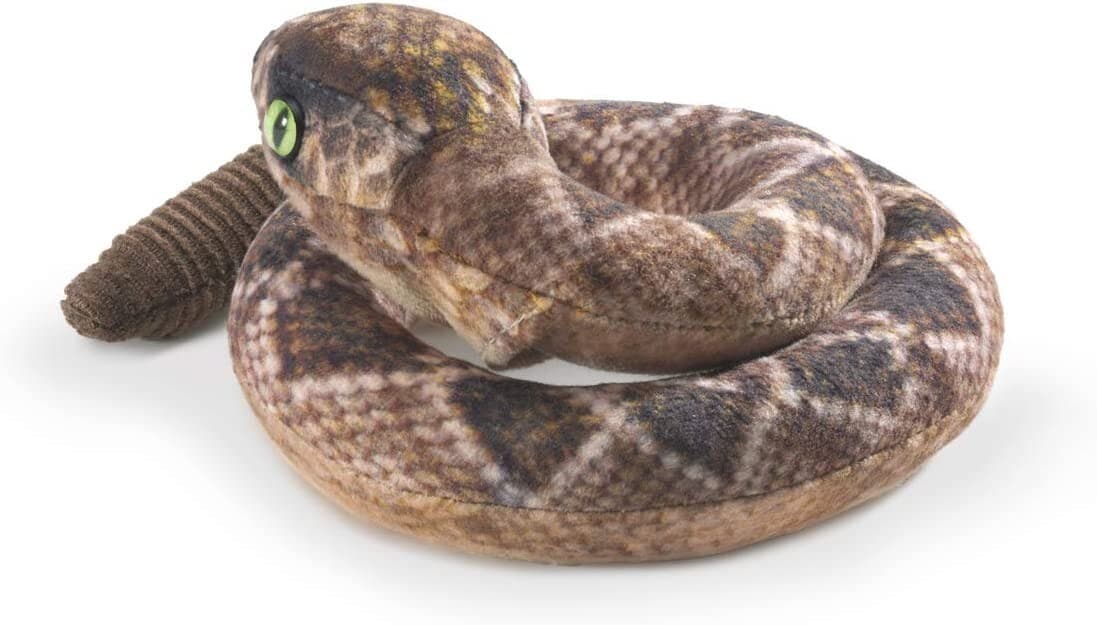 Mini Rattlesnake Finger Puppet by Folkmanis 2