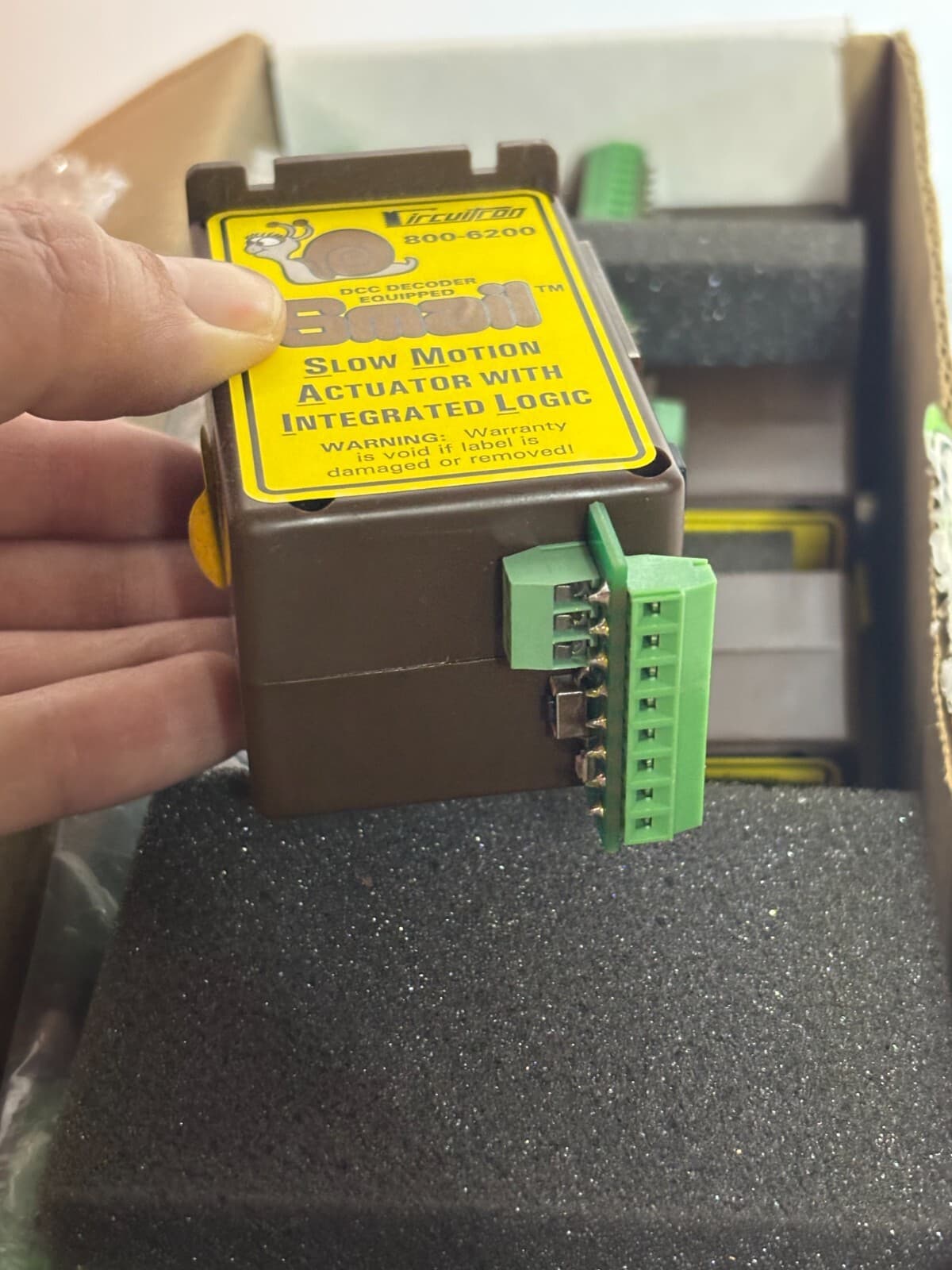 NEW Box Lot x 12 Circuitron Smail Turnout Slow Motion Signal Actuators 800-6200 6