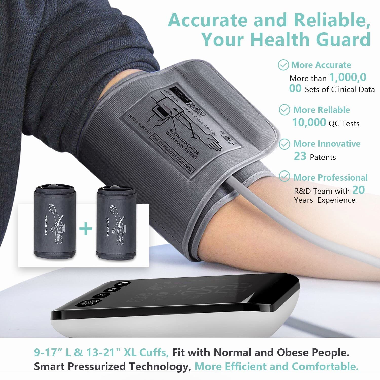 Blood Pressure Monitor Upper Arm, Automatic Digital Upper Arm Blood Pressure 2