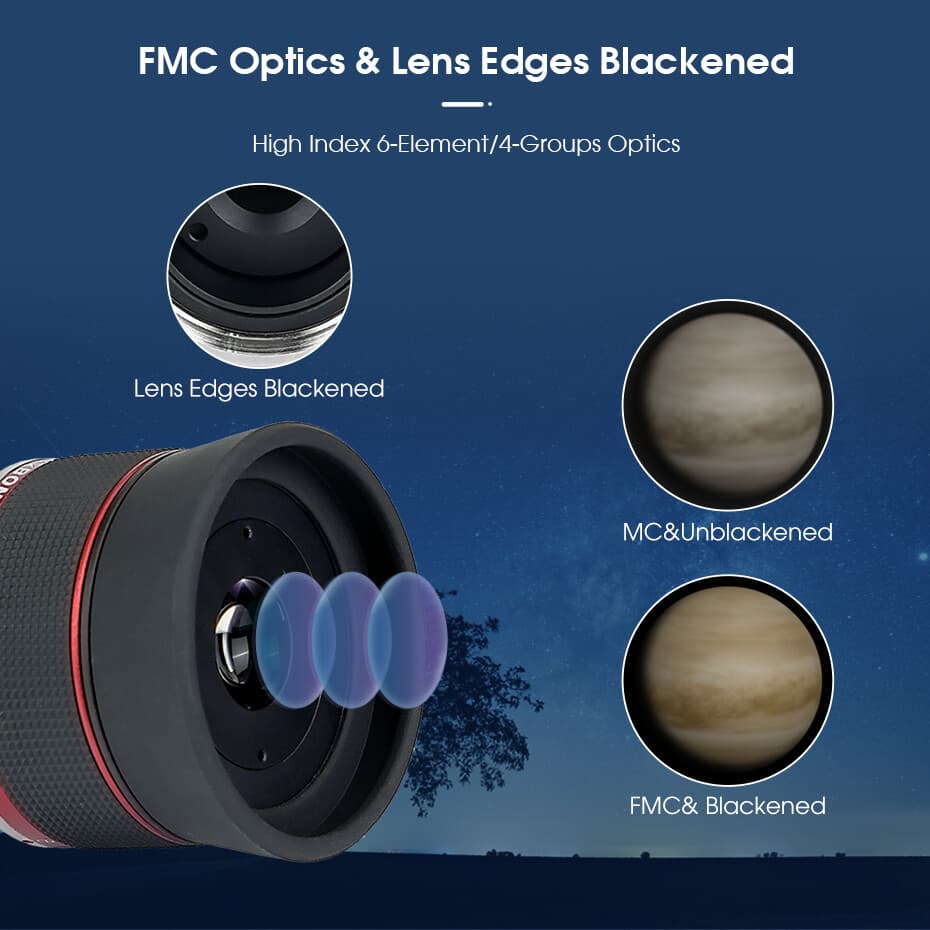 SVBONY SV215 1.25inch 3-8mm Planetary Zoom Eyepiece for Planetary Observation 5