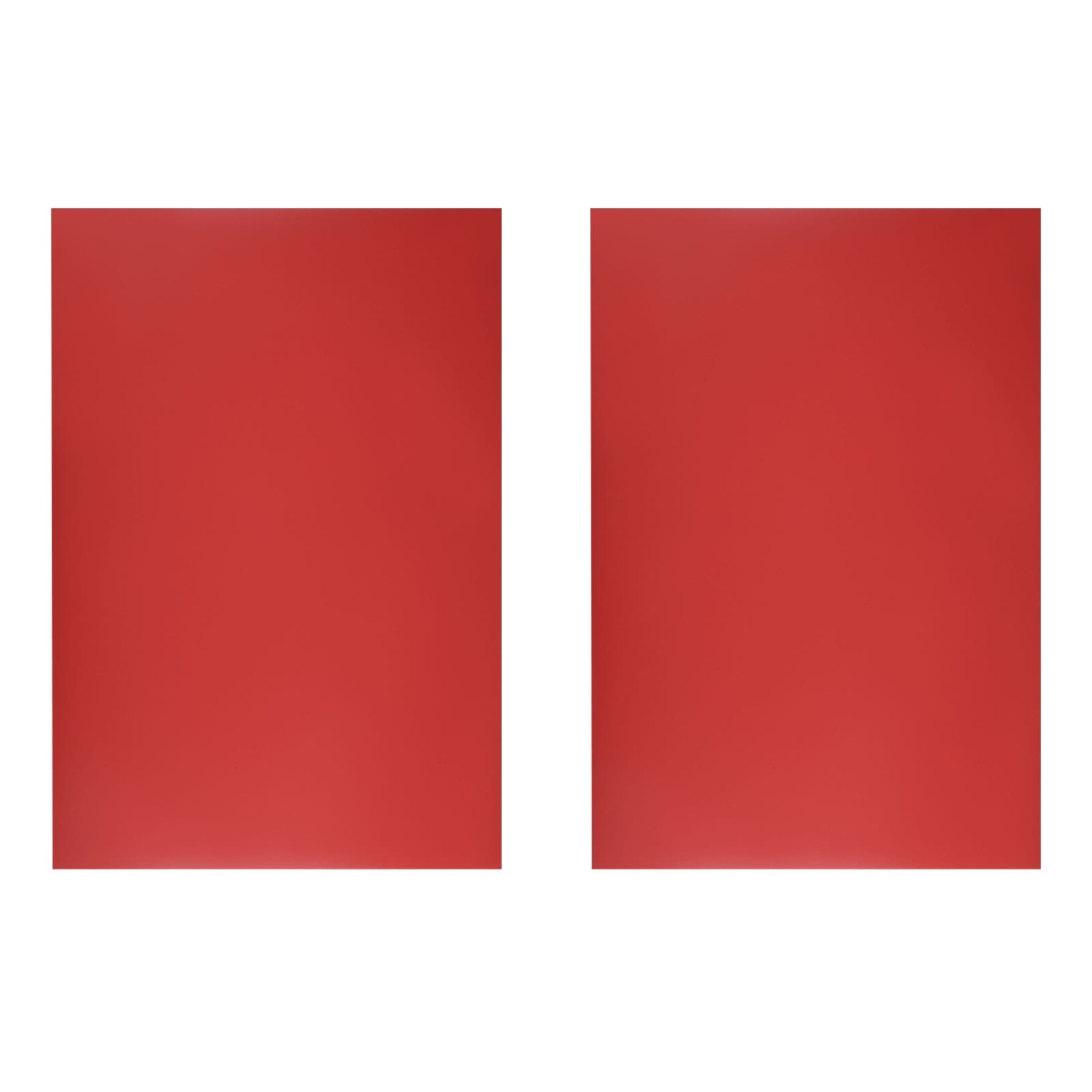 Dry Erase Magnetic Sheet Magnetic Board -11.7 Inch x 8 Inch /Red/2 Pack