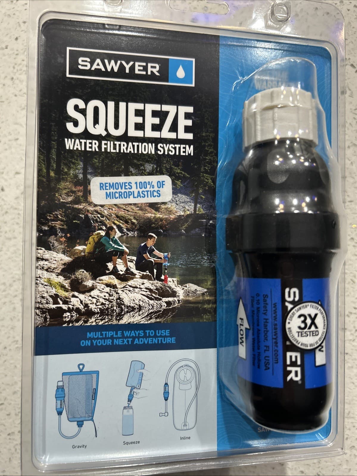 Sawyer Products SP136 Squeeze Water Filtration System 5