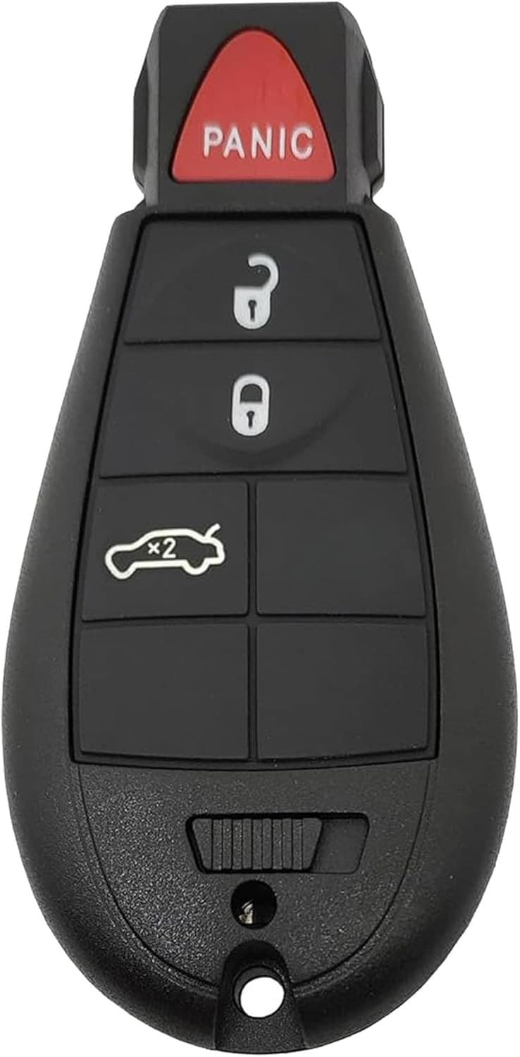 Key Fob Case Shell fit for 300 Town and Country Challenger Charger 4 Buttons-B 6