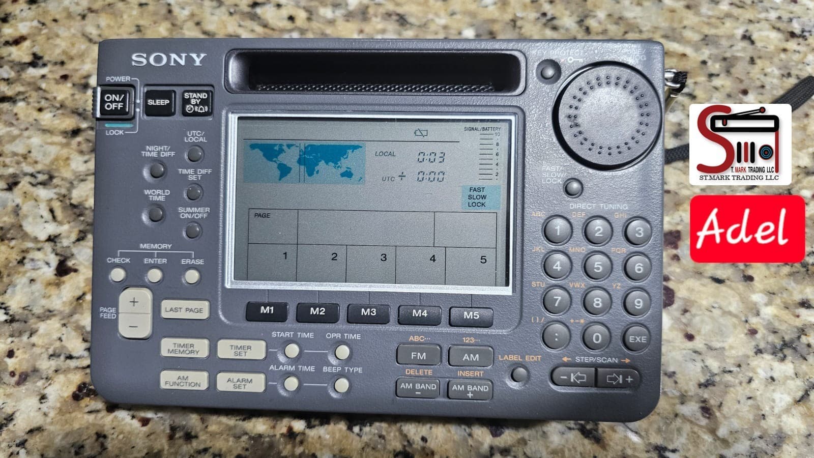 Sony ICF-SW55 Radio Recapped & Upgraded By Adel USA In The Mint Condition 4