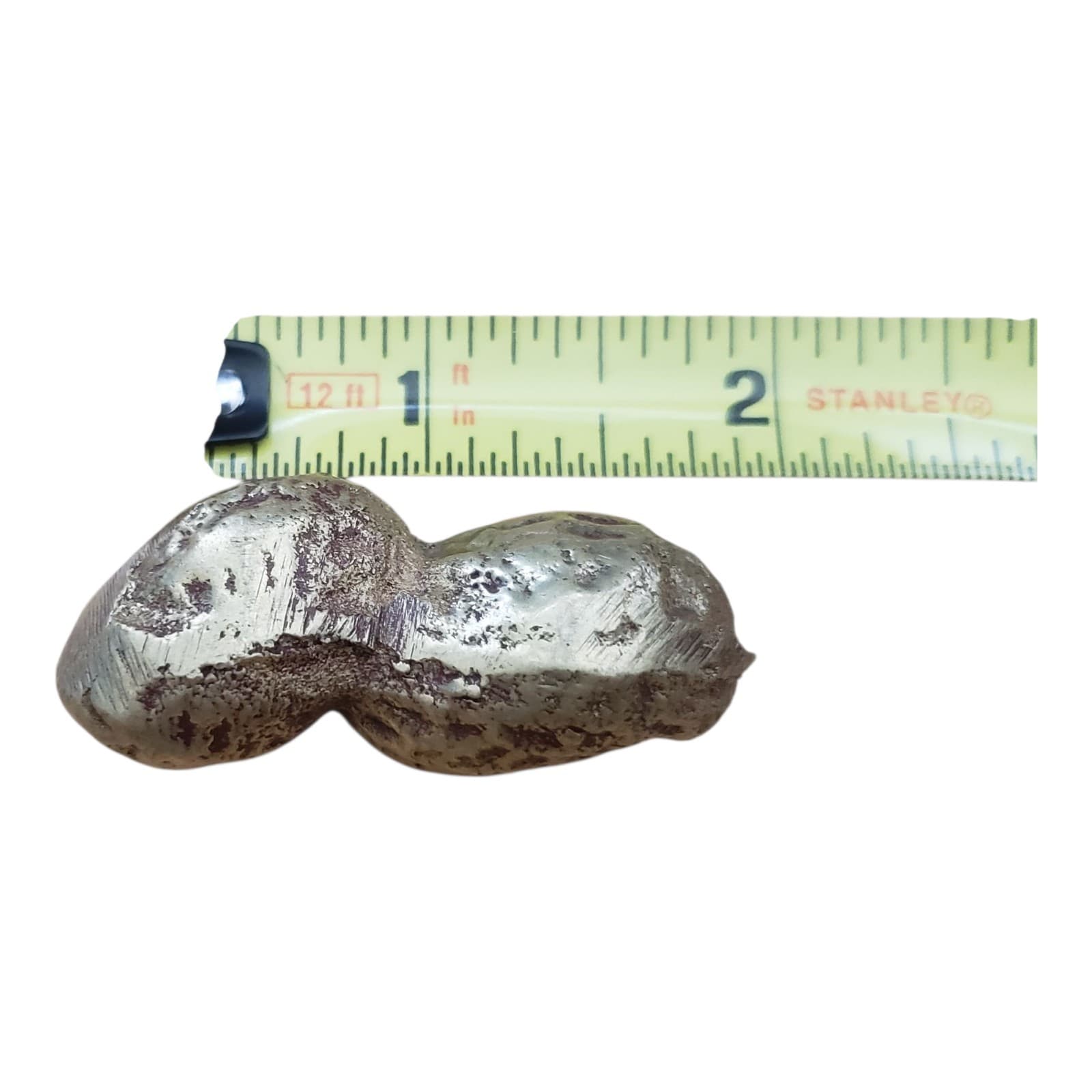 Vintage rare brass peanut 3