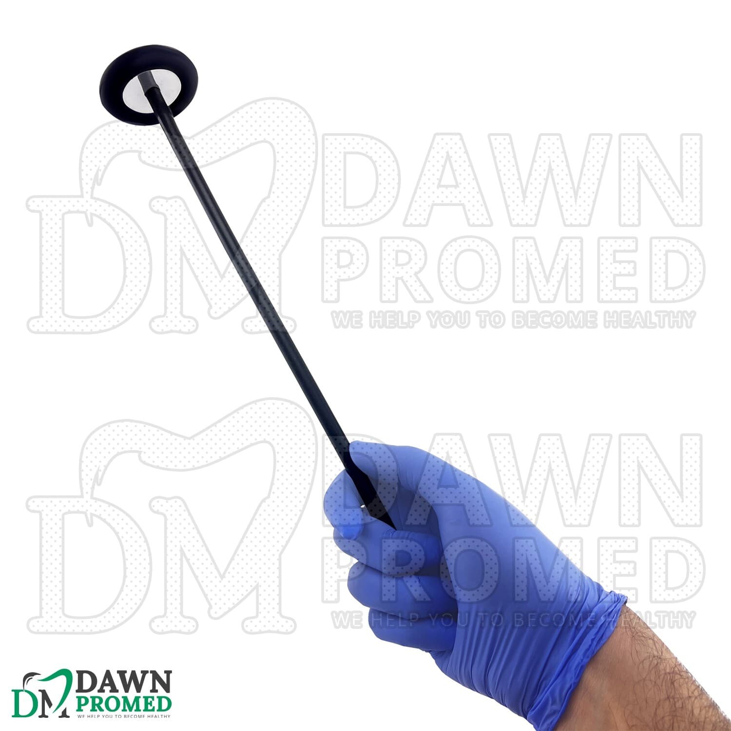 Queen Square Neurological Reflex Hammer Black 14" Long Plastic Handle Diagnostic 5