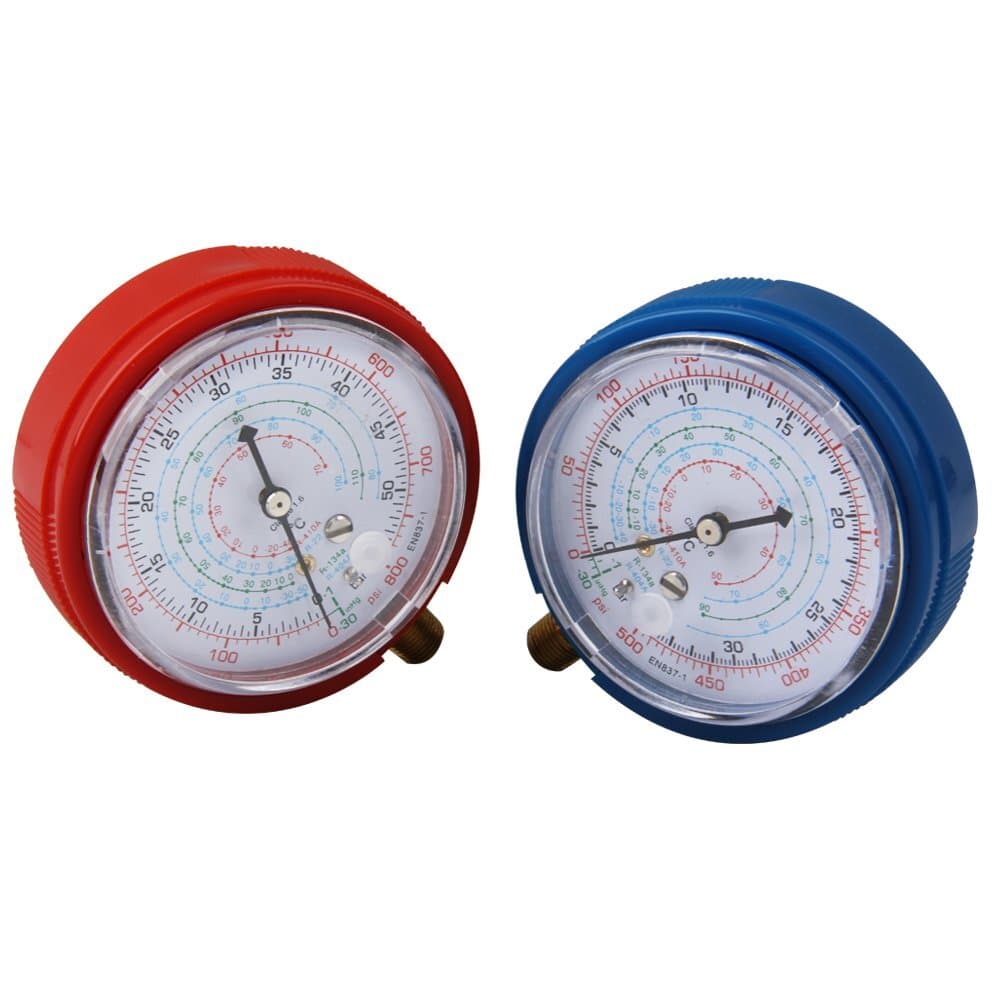2pack NEW HVAC Air Conditioner Diagnostic Low and High Pressure Gauge PSI KPA US 4