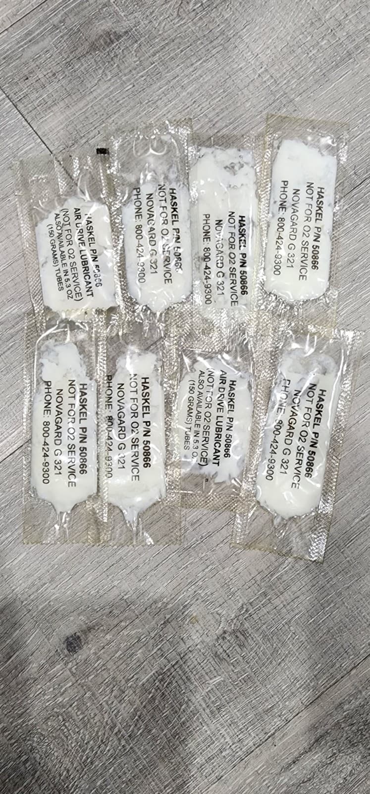 Haskel 50886 Pure Silicone Lube ( 8 Pcs)