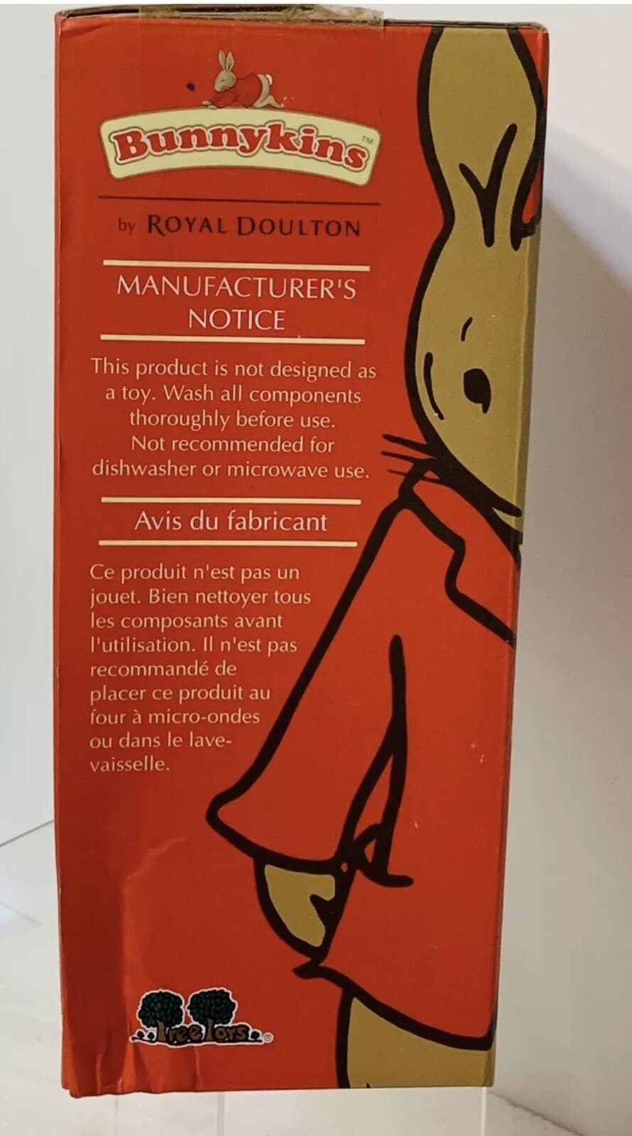 BUNNYKINS by ROYAL DOULTON 3 PIECE MELAMINE SET  NEW IN BOX 6