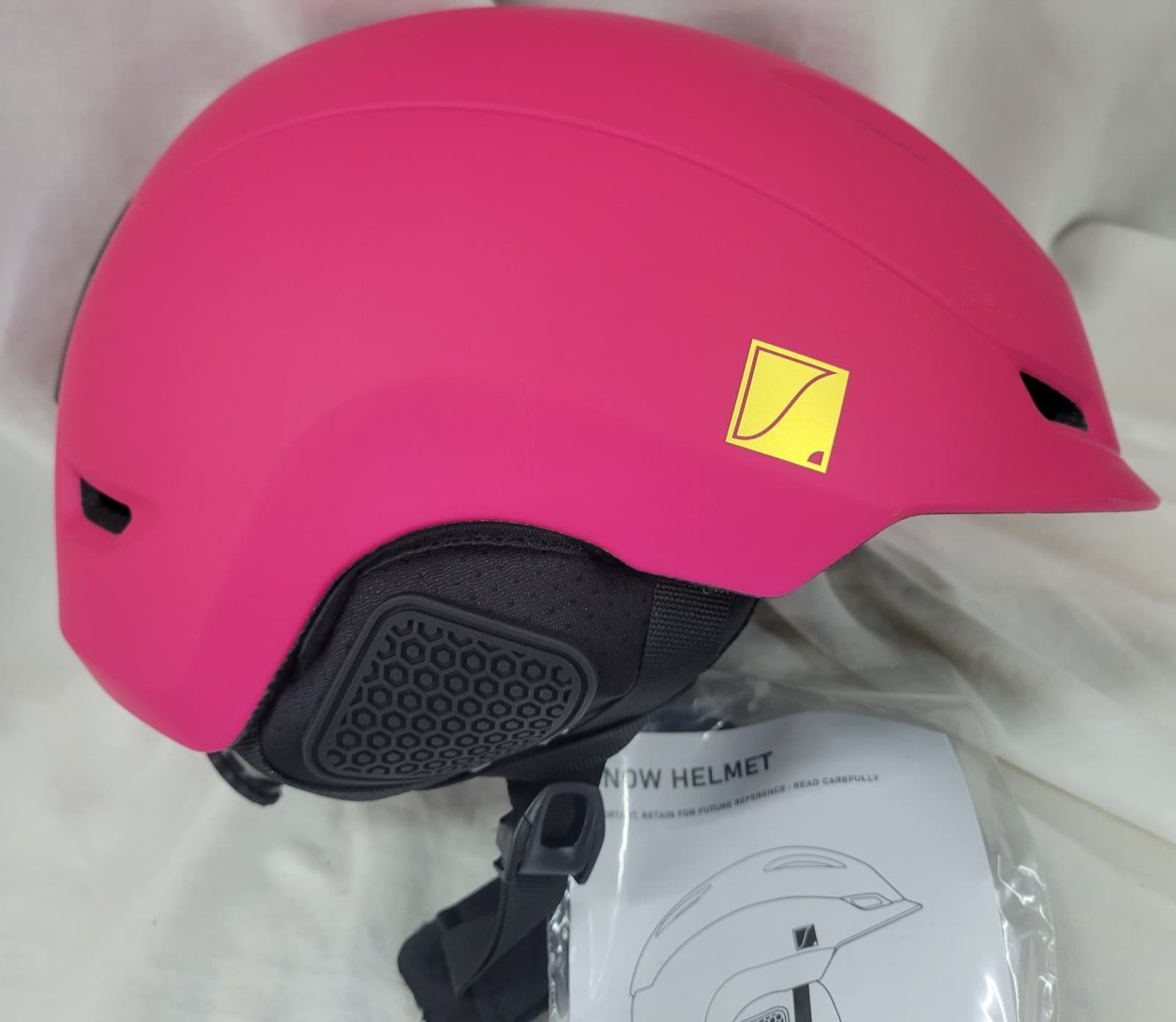 Snowboard, Ski Helmet w/ 9 Adjustable Vents ABS Shell, Size Medium 55 to 59 CM 6