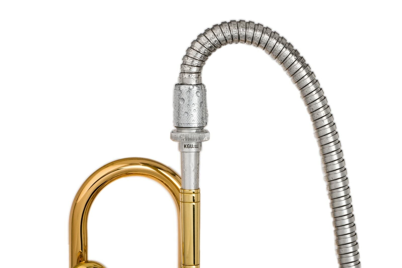 CLEANING AQUA NOZZLE for TRUMPET/FLUGELHORN with Flannel Towel by KGUBRASS 6