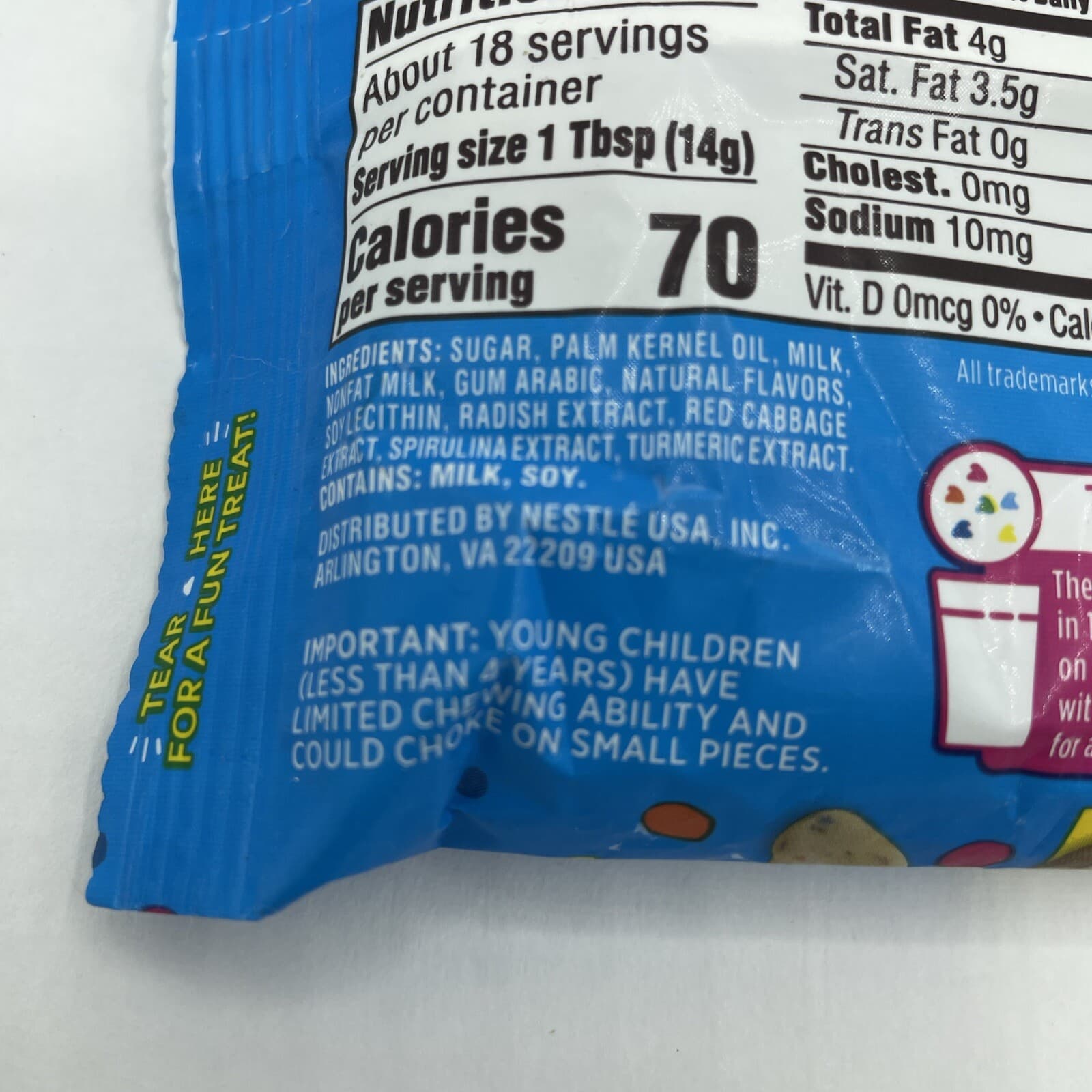 Nestle Toll House FUNFETTI Morsels Vanilla Baking Chips 9 oz Bag FREE SHIP 6