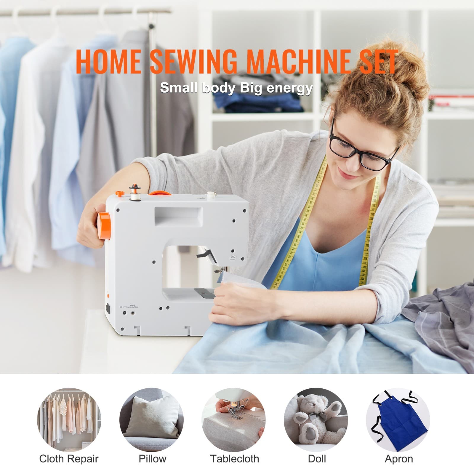 Sewing Machine 38 Stitches Extension Table Pedal Accessory for Home DIY 2