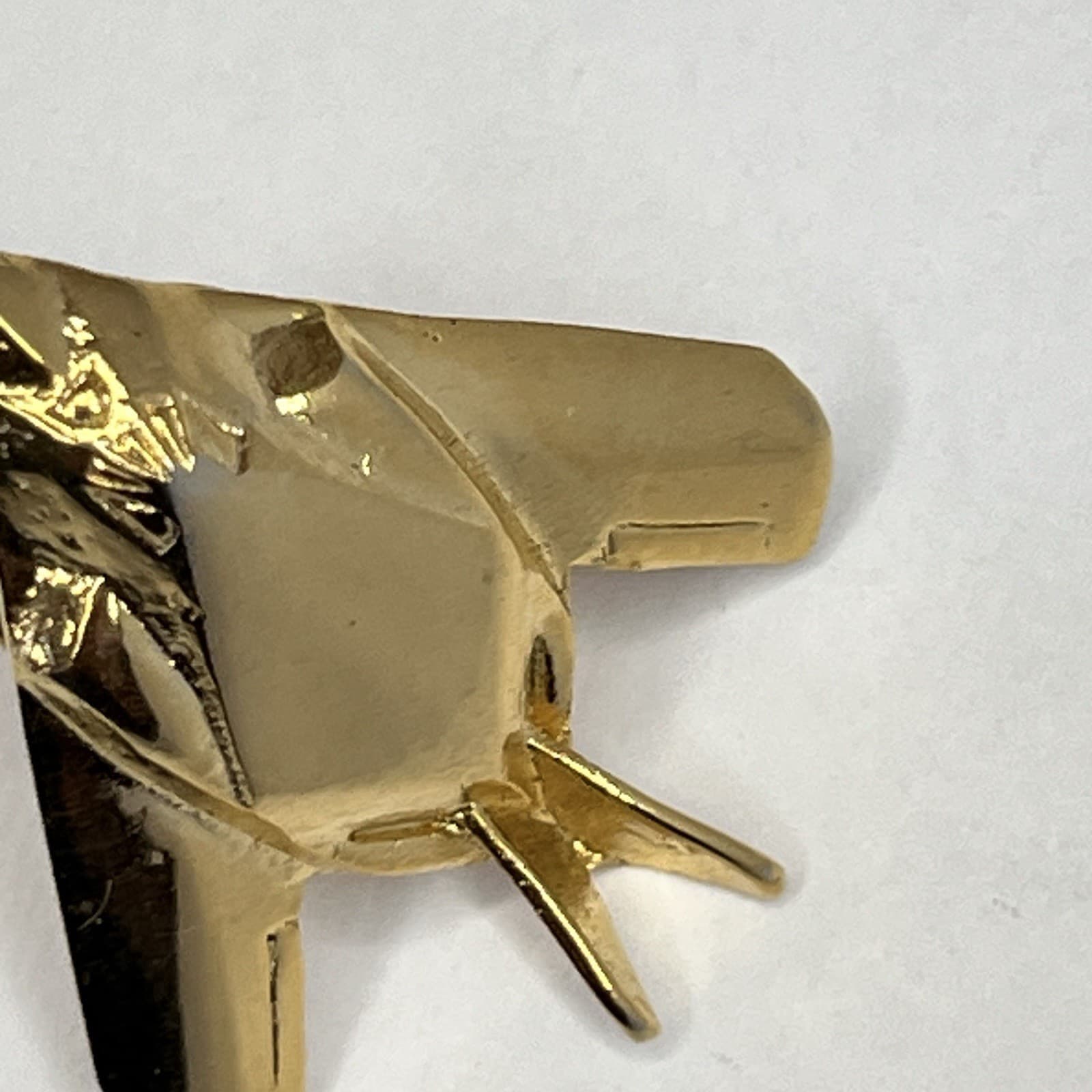 Lockheed Martin Skunk Works F117A Stealth Fighter Pin Goldstone SLX 5