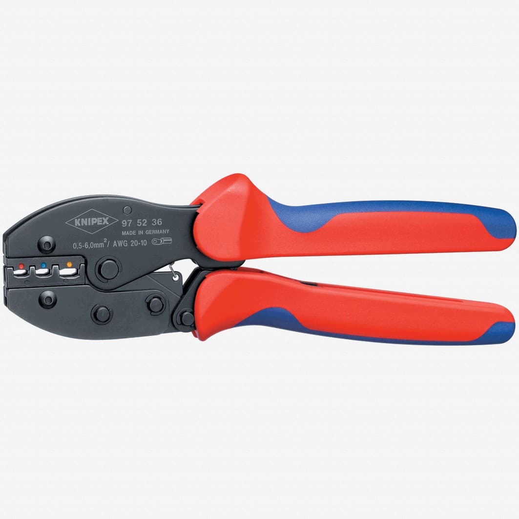 Knipex PreciForce Crimping Pliers - insulated terminals and plug connectors